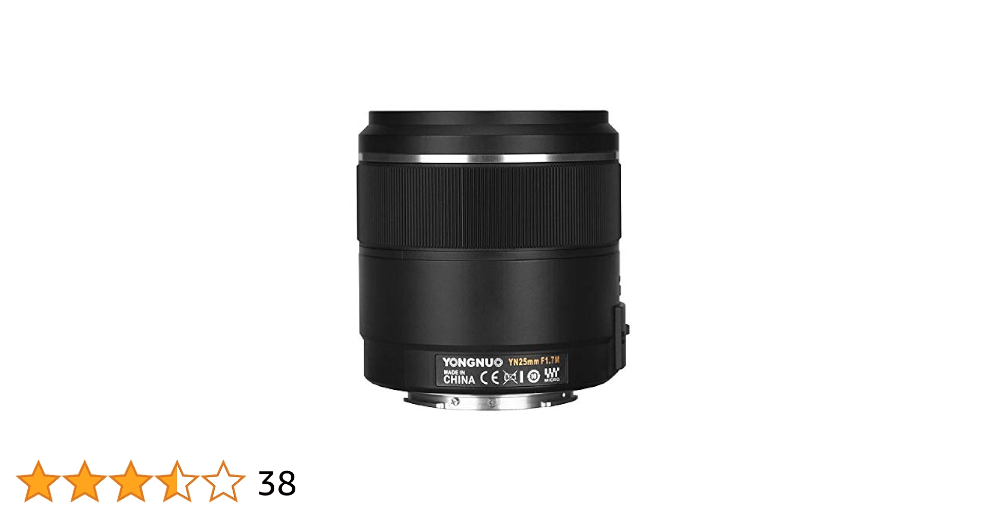 Amazon.co.jp: Yongnuo YN25mm F1.7M オートフォーカス