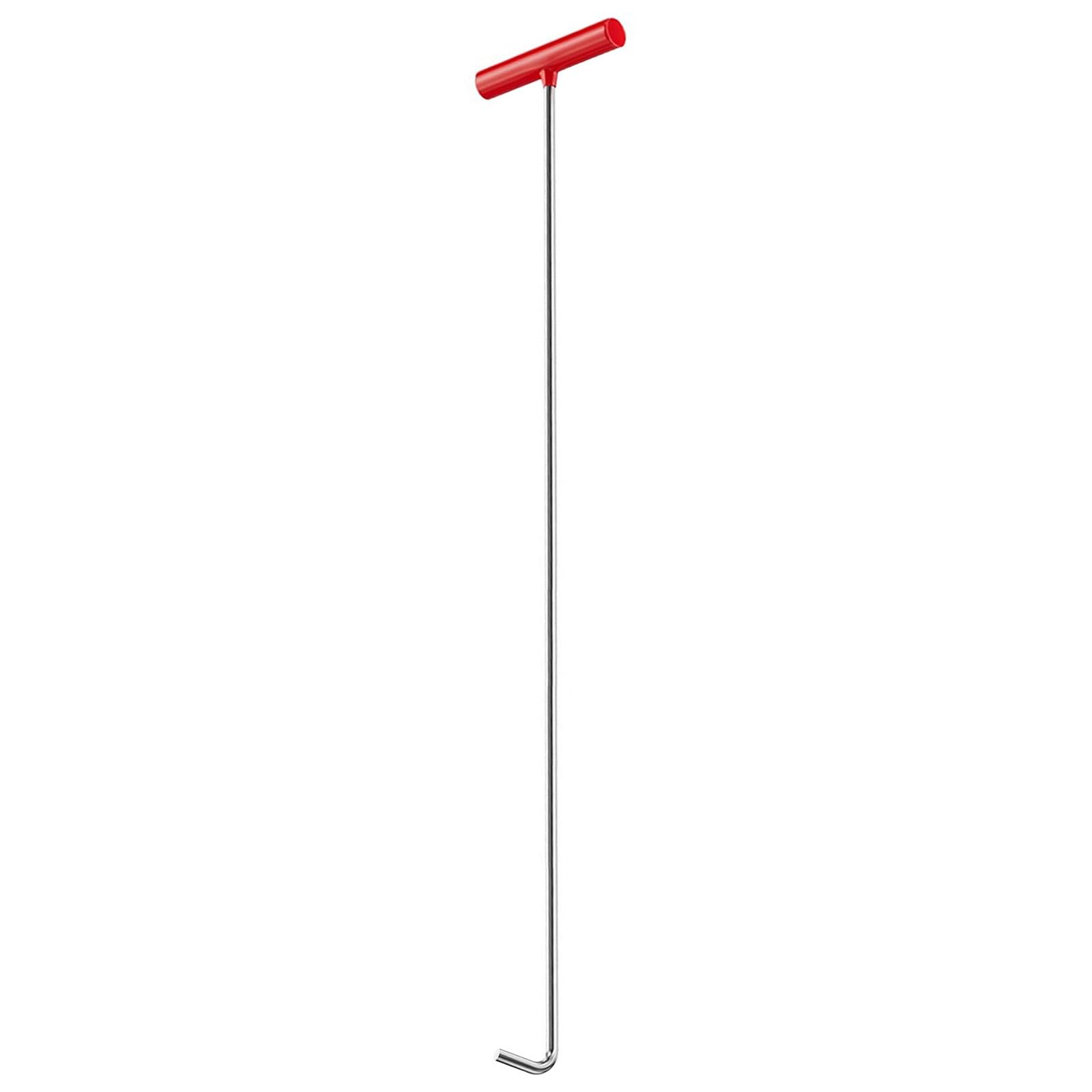Yanzunlrn Multipurpose Rustproof Stainless Steel Utility Hook Tool Suitable For Lifting Manhole Covers Roller Shutters And Objects Ergonomic Handled Drainage Cover Hook