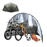 Eijooahz-ZJ バイクシェルター 半球状の 自転車 倉庫 2/3/4/5 バイク用 ドッペルギャンガー バイクガレージ 自転車置き場や外出時の庭置きに最適 バイクガレージ