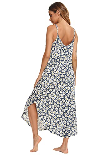 Aviier Nightgowns For Women Sexy Lingerie Dress Soft Full Slips Dresses With Pockets (Daisy, Small) #TOP3