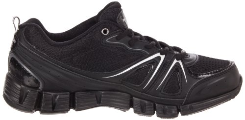 Skechers Skechers Sport Women's Stride-Next Step Sneaker,Black/Silver,6.5 M US