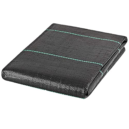 Taylor & Brown Premium Weed Membrane 1M x 10M | Heavy Duty UV Stabilized Woven PP Weed Control Fabric For Gardens, Lawns, Patios, Underdecks and Walkways