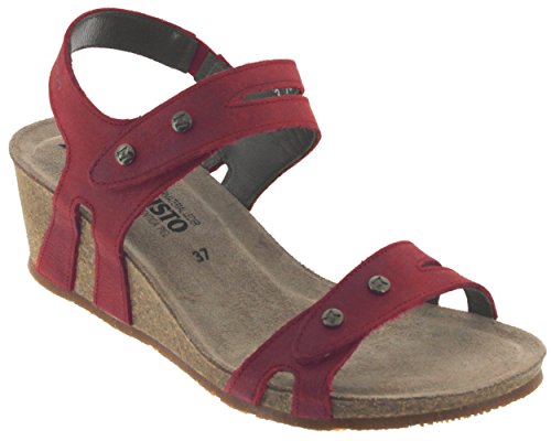 MEPHISTO - MINA - SANDALE CHARLES IX - ROUGE