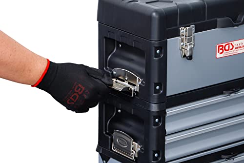 BGS 2002 | Montagewagen | fahrbar | Werkzeug-Koffer leer / rollende Werkstatt | abschließbar | Schwarz,grau – Bild 7