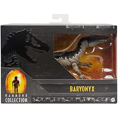 Jurassic World: Fallen Kingdom Hammond Collection Baryonyx Dinosaur Action Figure, 13 in Long with Approx 20 Articulations, Gift and Collectible