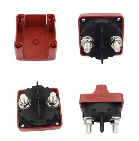 Wenyrich 300A M Series Battery Discoonect Switch 12V For Marine, Boat, Car(Red) #TOP5