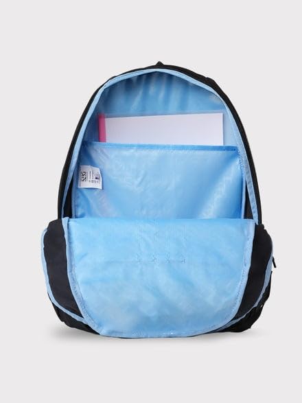Image of Wildcraft Wiki 28 Backpack For Boys & Girls | 18 Inch- 28 Ltr and Two Compartments with Padded Shoulders, Bottle Holder, Key Chain | Best for Books,Stationery,Lunch Box & Essentials