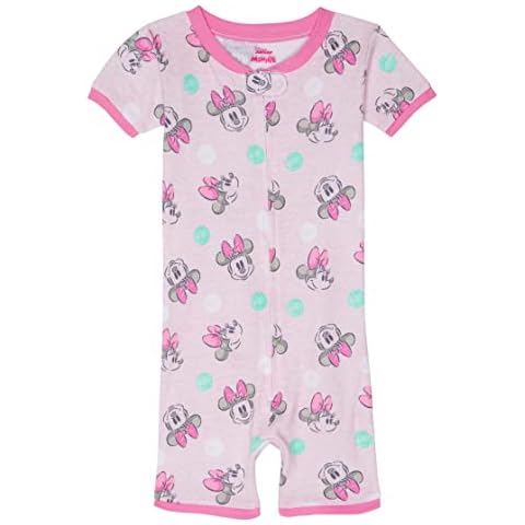 Favorite Characters Baby Girl's One-Piece Non-Footed Adorable Minnie (Toddler) Assorted 3T Toddler Cover