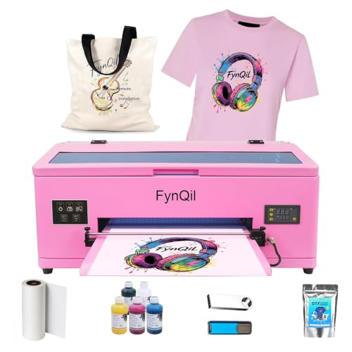 Fynqil A3 DTF Printer R1390 for Beginner, A3 DTF Transfer Printing...