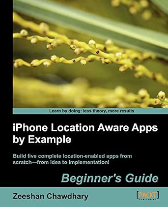 iPhone Location Aware Apps by Example - Beginner's Guide book cover