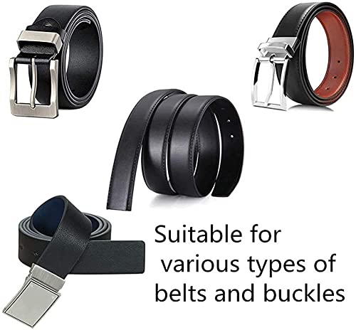 Men's Leather Hole Belt Strap Without Buckle, Strap ONLY 2.8/3.0/3.2/3.5/3.8cm（5size） wide,replacement belt2