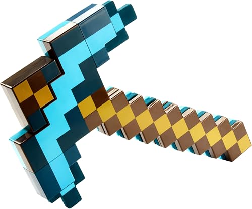 Mattel Minecraft Transforming Diamond Sword & Pick-Axe Kid-Sized 2-in-1 Toy Accessory for Role-Play & Costumes (Amazon Exclusive) by Mattel - Used condition - Image 5