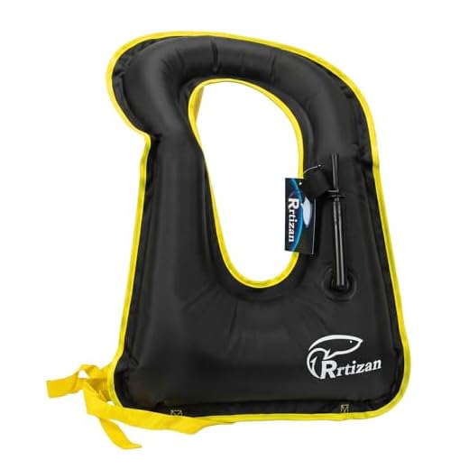Rrtizan Snorkel Vest, Adults Inflatable Snorkeling Vest up to 220 Ibs