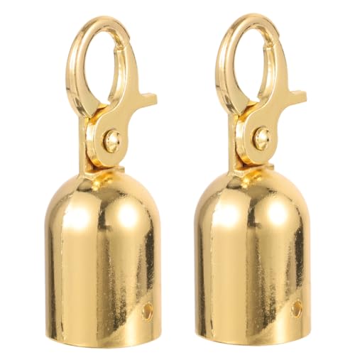 WOONEKY 2pcs Rope End Caps Decking Rope Stainless Steel End Tip Caps for Lanyards Outdoor Use