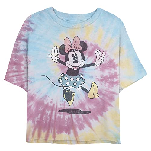Image of Disney Characters Minnie Jump Women's Fast Fashion Short Sleeve Tee Shirt