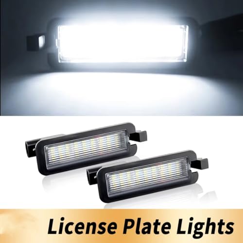 Luz de matrícula para Jeep Compass 2017-2022 pack de 2 piezas recambio 68276972AA 3