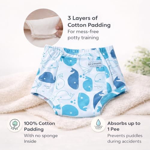 Image of SNUGKINS - Snug Potty Training Pull-up Pants for Babies /Toddlers /Kids. Reusable Potty Training Padded Underwear