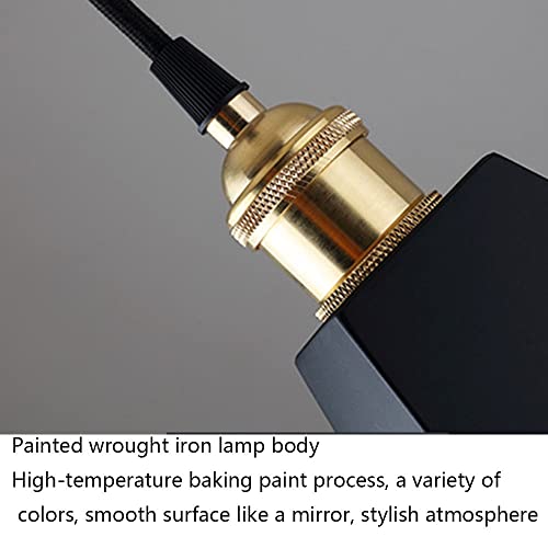 SHUANGZ Macaron Kroonluchter Verlichting Vintage Retro Industriële Lamp Tbv Industriële Hangende Verlichtingsarmaturen… - Afbeelding 8