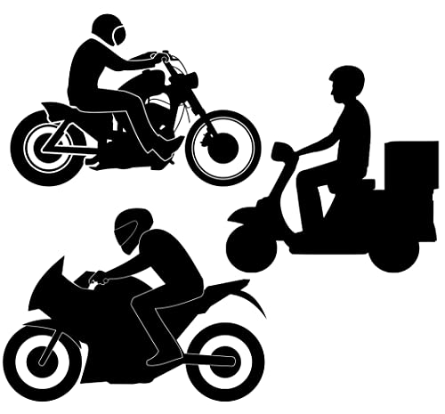 Harrier Die-Cast Metal Motorcycle License Plate Frame, Carbon Fiber Black #TOP3