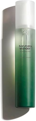 haruharu wonder Black Bamboo Mist, Hydrating and Firming Skin, Black Bamboo, For Dry and Sensitive Skin, Glow Skin, Korean Skincare, Vegan, Cruelty Free, 150ml
