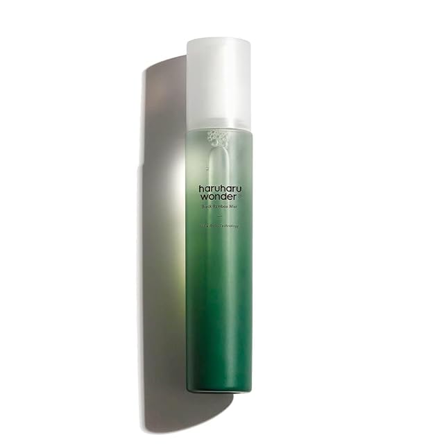 HARUHARU wonder Black Bamboo Mist Hydrating and Firming skin Panax ginseng for clean and smooth skin surface Korean
