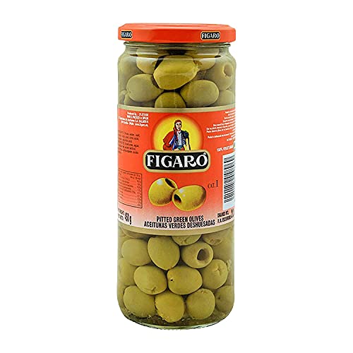 Image of Figaro Sliced Green Olives & Pitted Green Olives, 31.75 oz ℮ 900 g, Variety Pack (Pack of 3)
