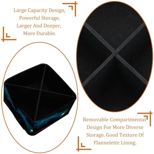 Organiseur de bureau avec 4 compartiments et design géométrique Space Diamand - 5