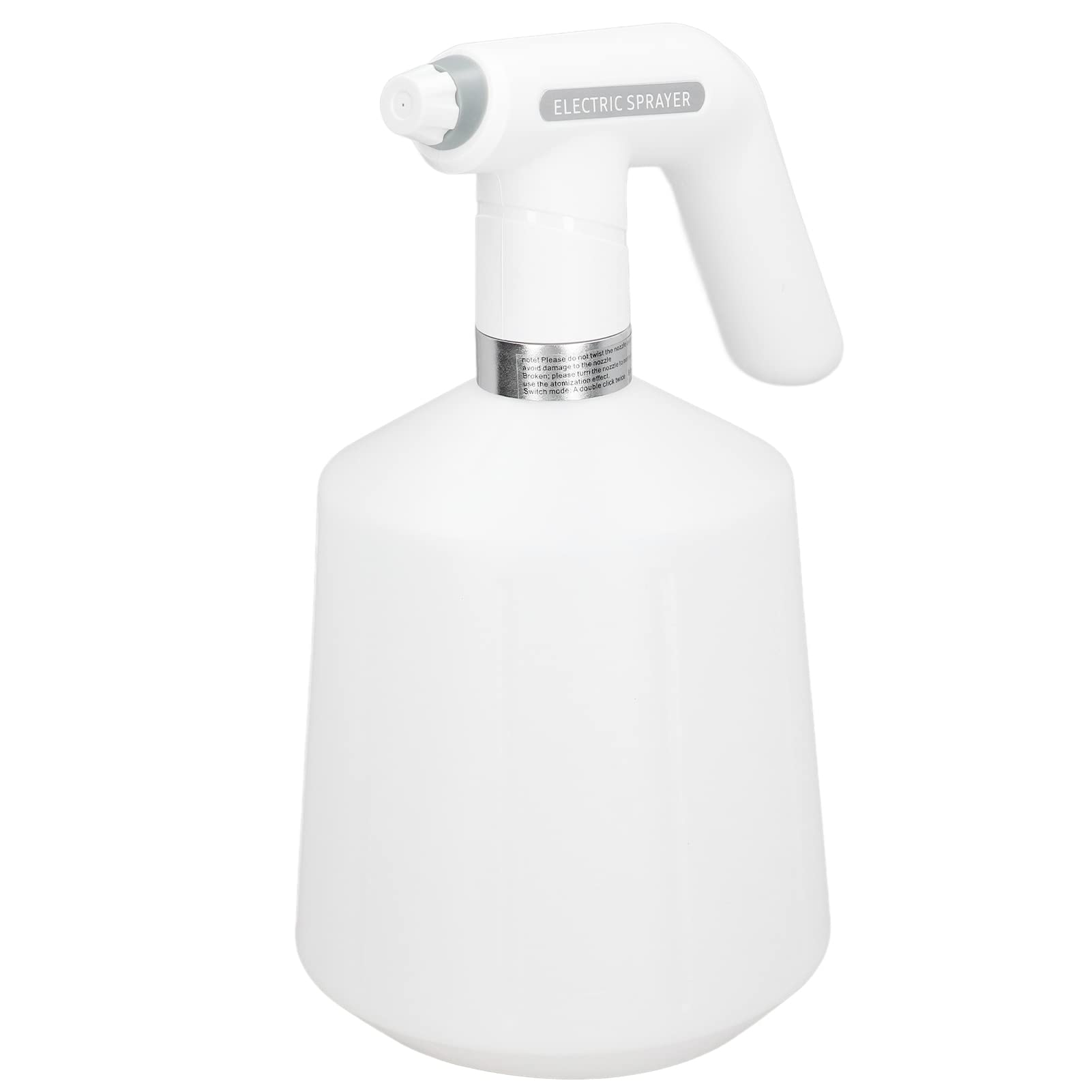 Flacon Pulvérisateur électrique, Brumisateur de Plantes étanche Rechargeable, Arrosoir Automatique avec Volume de Pulvérisation Réglable, Affichage de la Puissance et Chargement USB pour