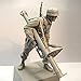 Risjc 1/16 Harzfigur Soldat Modell, Normandie Krieg Fallschirmjäger gk Modell Zweiter Weltkrieg Militärszene // N1744