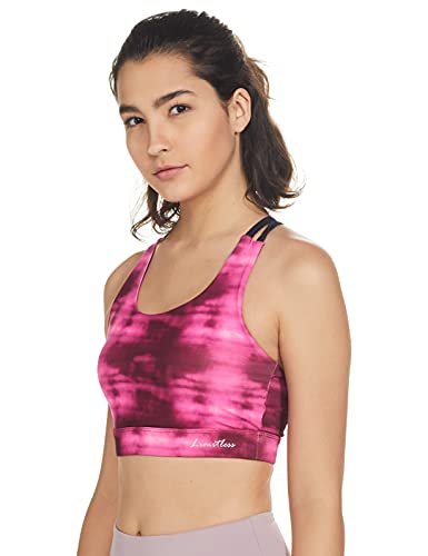 Image of Longies Women's Polyester, Spandex Padded Wire Free Sports Bra