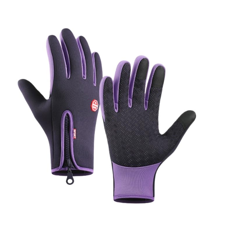 Winter Gloves Lightweight Touchscreen Thermal Non Slip Cycling Driving Running Gloves Waterproof