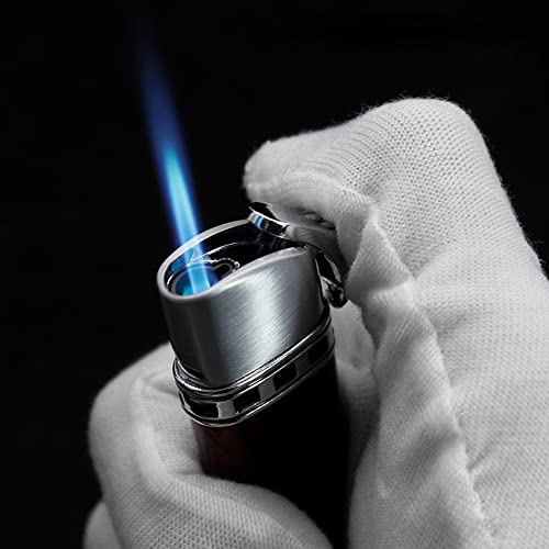 Encendedor de butano con llama antorcha y cortaviento miniatura 3