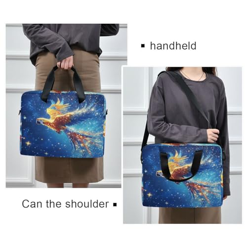 Bolso para Laptop Vanguard 15.6 inch azul con asa y correa miniatura 2