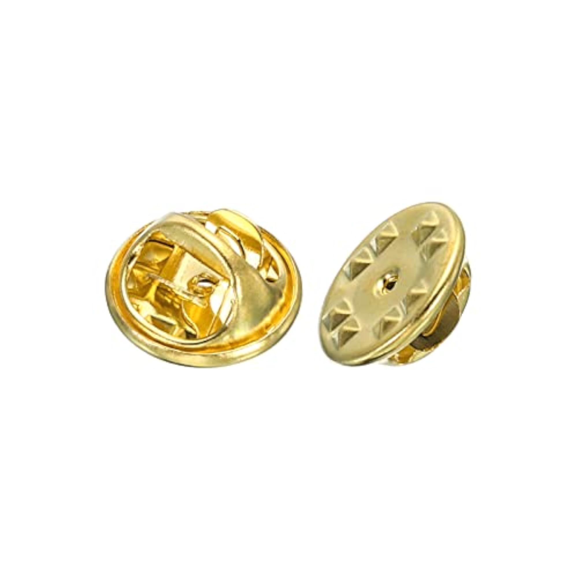 100 Pack Metal Lapel Pin Backing, Decorative Accessories