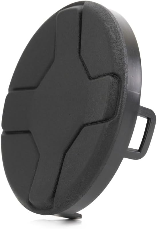 KarParts360 For Jeep Renegade 2019 2020 2021 2022 Fog Light Cover Passenger Side | Front | Round | Textured Black | Replacement For CH1039205 | 191275679500, 6VM66LXHAA