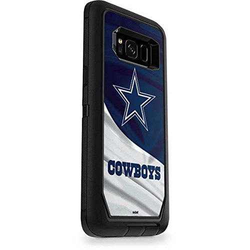Skinit Decal Skin Compatible with OtterBox Defender Galaxy S8 - Officially Licensed NFL Dallas Cowboys Design