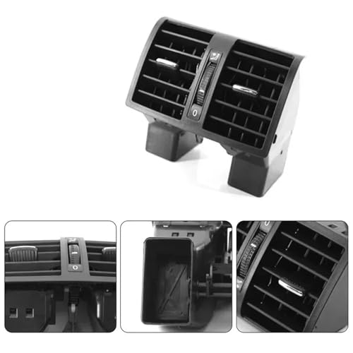 Rejilla de ventilación trasera para VW 2004-2015, marco de aire acondicionado superior 3