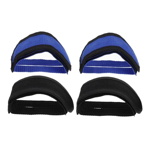 4 Stücke Fahrradpedal-fahrradriemen Zugpedale Riemen Fixed Gear Mundpedalriemen Fahrradgetriebepedale Für Erwachsene