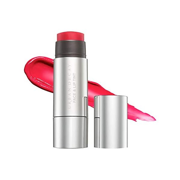 Urban-Decay-Stay-Naked-Cream-Blush-Stick-Lip-Tint-Quiver-Watermelon-Red-Long-Lasting-Blendable-Sheer-Color-for-Lips-Cheekbones-With-Kombucha-Filtrate-Marula-Oil Urban Decay Stay Naked Cream Blush Stick & Lip Tint, Quiver - Watermelon Red - Long-Lasting, Blendable, Sheer Color for…