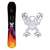 Stompgrip Premium Snowboard Stomp Pad | Jynx | 3D Collection | 3D Decal | Clear