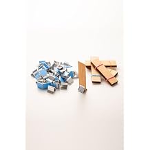 Rufus Concept Ah ap Mum Fitili + Yap kanl  Sehpa - 40 Adet 20mm x 75mm x 0,5mm