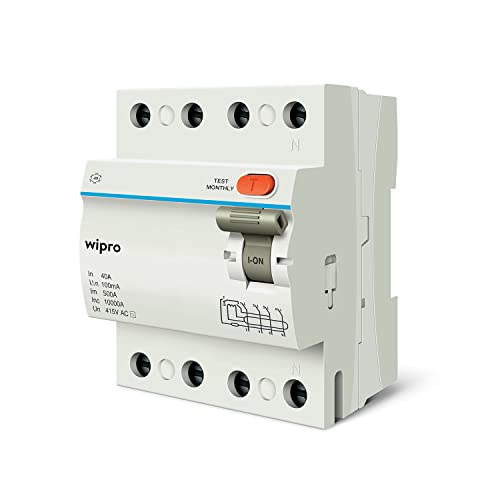 Image of Wipro RCCB 100mA 40A FP