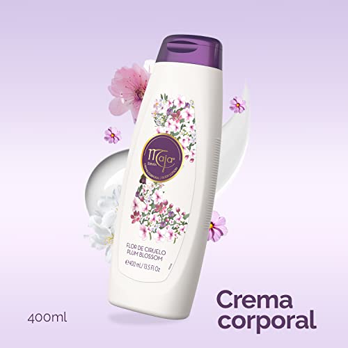 Maja Plum Blossom Body Lotion | Scented Body Cream For Extra Dry Skin, Giving Softer Skin With Healthy Look; 13.5 Ounces #TOP4