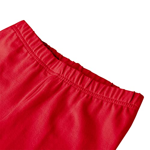 Noomelfish Girls Cotton Bow Stretch Leggings Kids Soft Ankle Length Tights Pants (4-12 Years)3