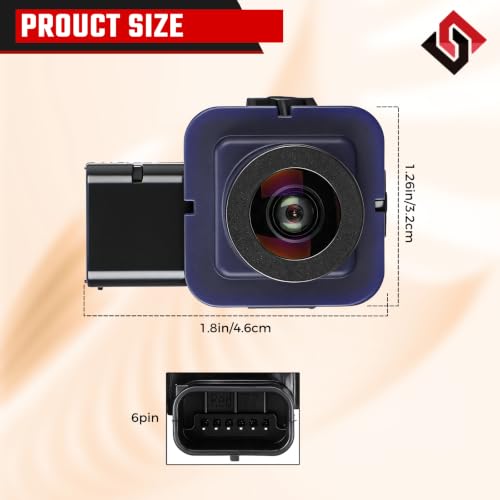 Image of FL1Z-19G490-A Rear View Camera Fit for Ford Expedition 2015 2016 2017 | Backup Cam Replaces FL1Z-19G490-B, FL1Z19G490A, FL1Z19G490B, 590-949, FO1960113C
