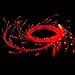 LED Fiber Optic Whip, 6ft Optical Pixel Light-up Whips, 360° Swivel, USB Rechargeable, 3 Glowing Modes, Parties Toy, for Dance