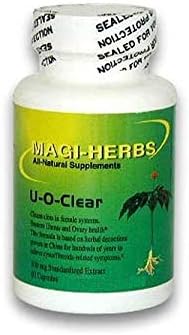 U-O-Clear Asegurar la Salud de Ovario y Útero - 500 mg - 60 Cápsulas