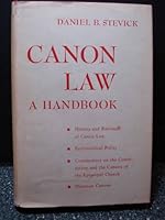 Canon law,: A handbook B0007E4SIY Book Cover