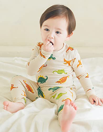 Image of VAENAIT BABY 12Months-12Years Toddler Kids Junior Boys Car Train Fireman Snug fit Sleepwear Pjs Set