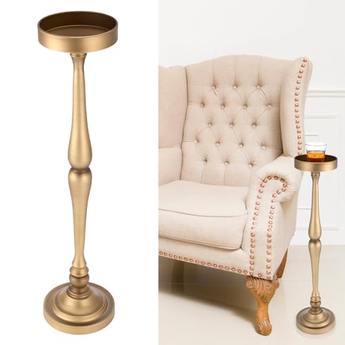 Yalikop Brass Finish Drink Table